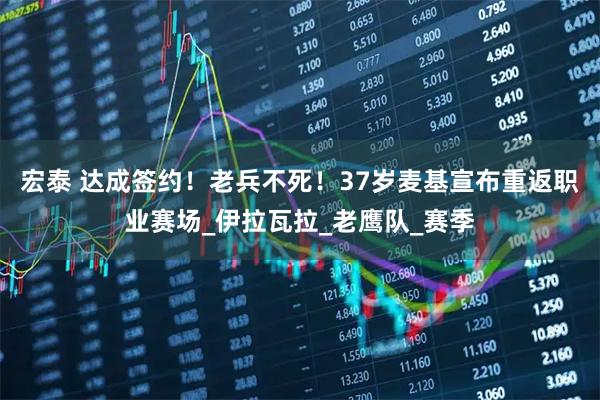 宏泰 达成签约！老兵不死！37岁麦基宣布重返职业赛场_伊拉瓦拉_老鹰队_赛季