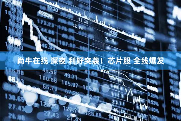 尚牛在线 深夜 利好突袭！芯片股 全线爆发
